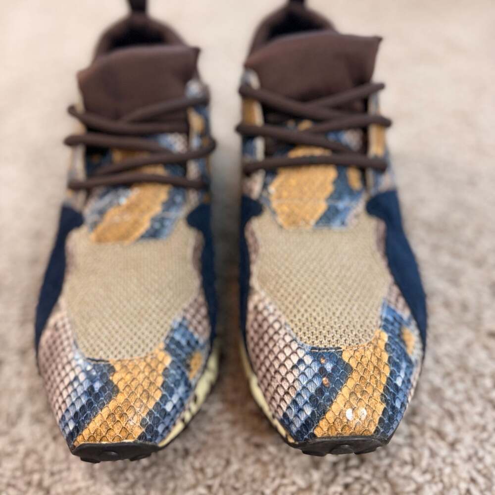 Steve Madden Cliff Sneakers Womens 6 Snake Print Chunky Dad Shoes EUC - Picture 5 of 8